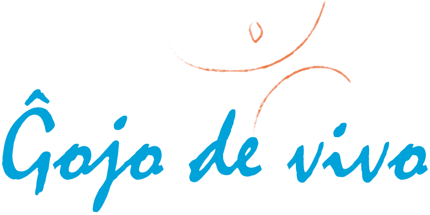 Eine tanzende Figur - Logo von Gojo de Vivo